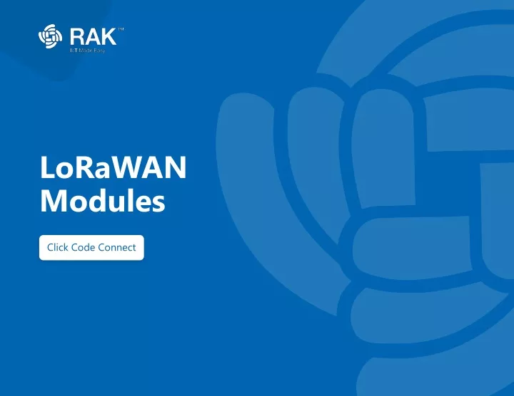 lorawan modules