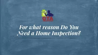 Do You Need a Home Inspection - GTA Inspectors Dubai