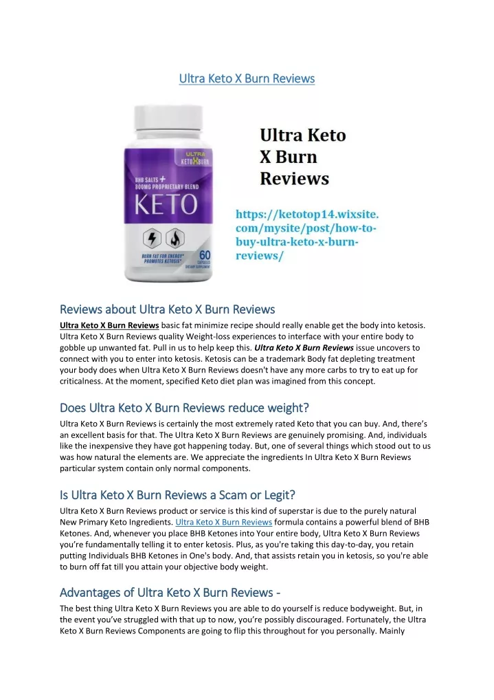 ultra keto x burn reviews ultra keto x burn