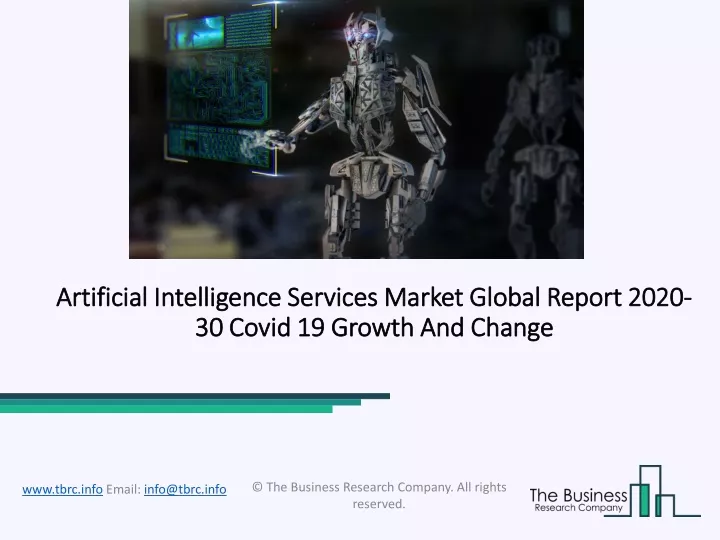 artificial intelligence services market global report 2020 30 covid 19 growth and change