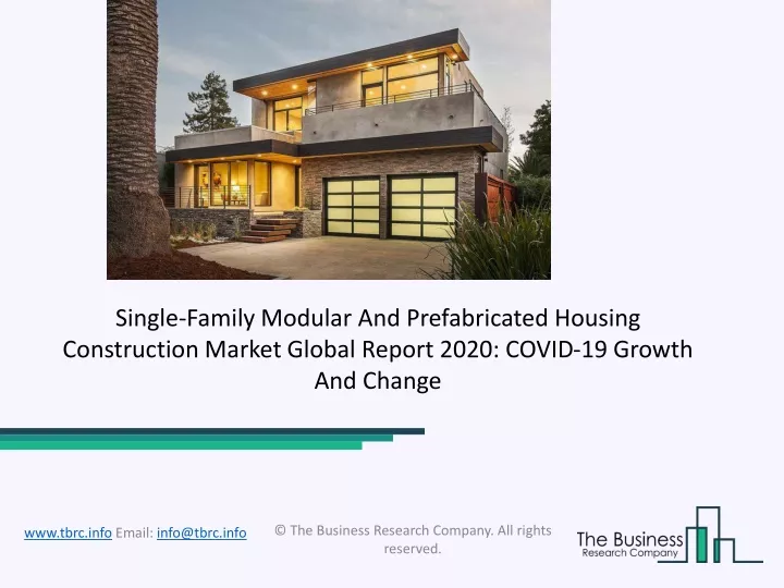 single family modular and prefabricated housing