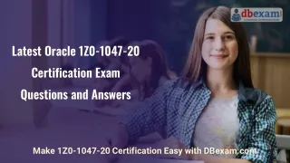 latest oracle 1z0 1047 20 certification exam