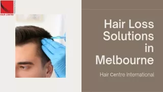 hair loss solutions in melbourne