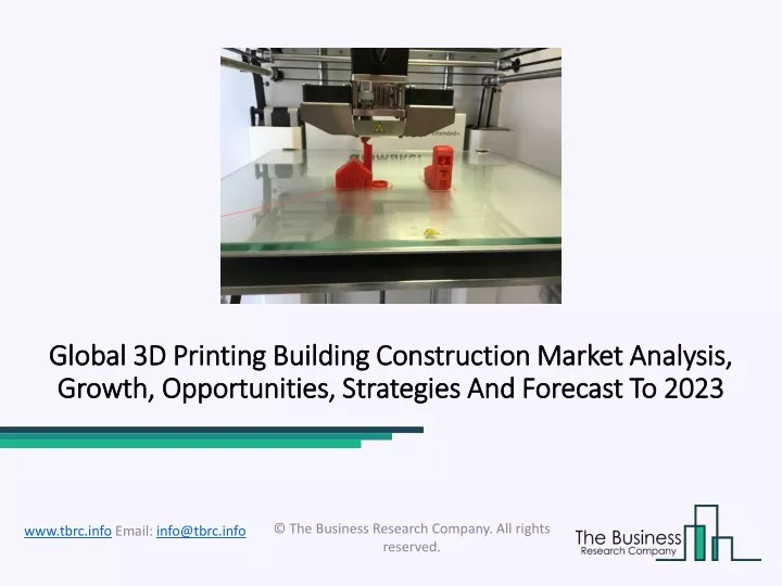 global global 3d printing building construction