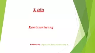 kaminsanierung