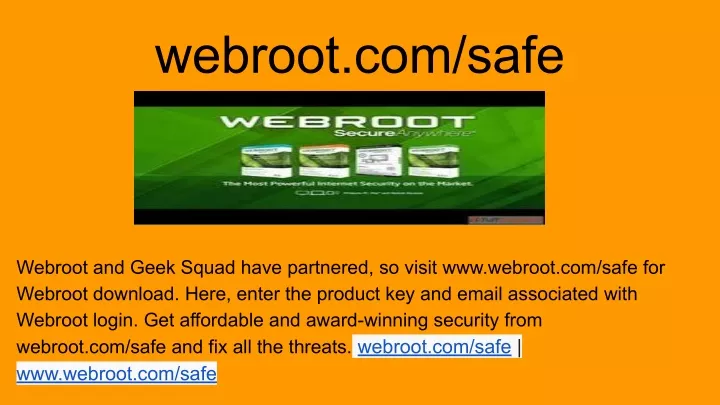 webroot com safe