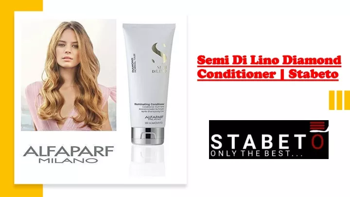 semi di lino diamond conditioner stabeto