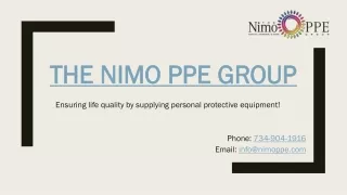 Buy Top PPE Products in USA - NIMO PPE GROUP