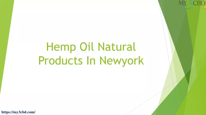 hemp oil natural products in newyork