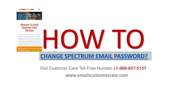 how to change spectrum email password