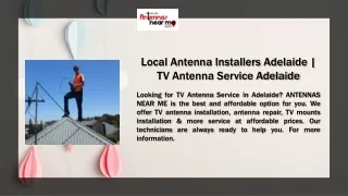 Local Antenna Installers Adelaide | TV Antenna Service Adelaide