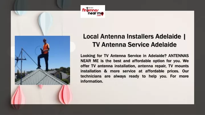 local antenna installers adelaide tv antenna