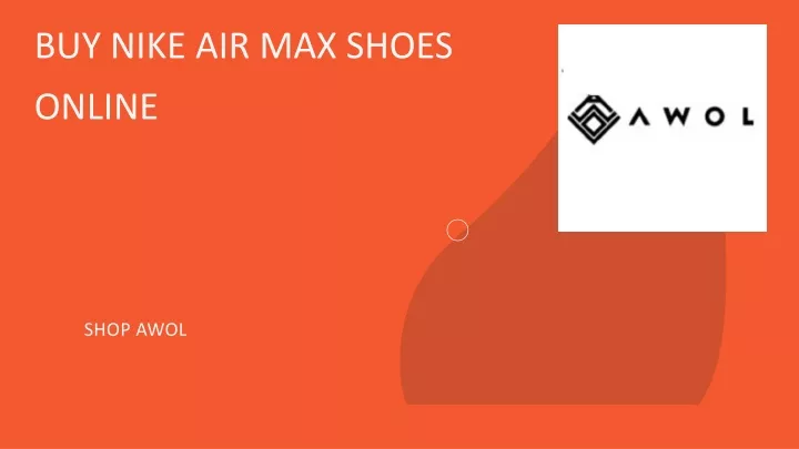 buy nike air max shoes online