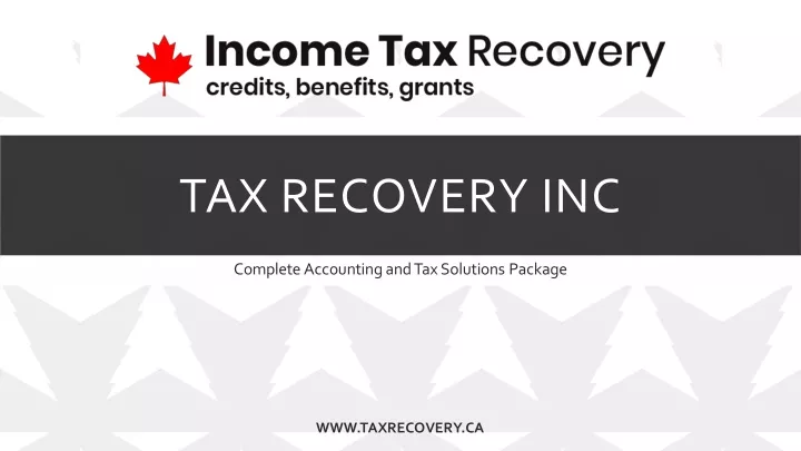 tax recovery inc
