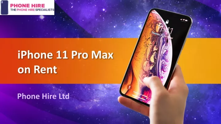 iphone 11 pro max on rent