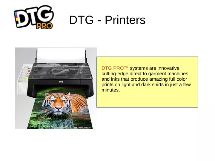 dtg printers