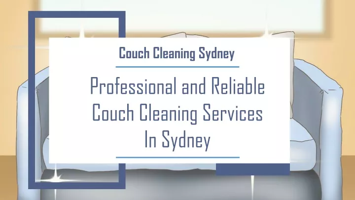 couch cleaning sydney