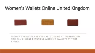 Buy Women's Wallets in the UK