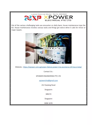 Power Failure | Xpower