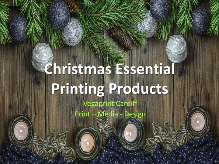 christmas essential printing products