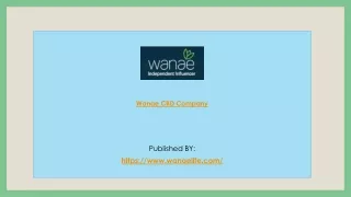 Wanae CBD Company