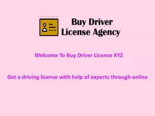 Get a driving license with help of experts through online