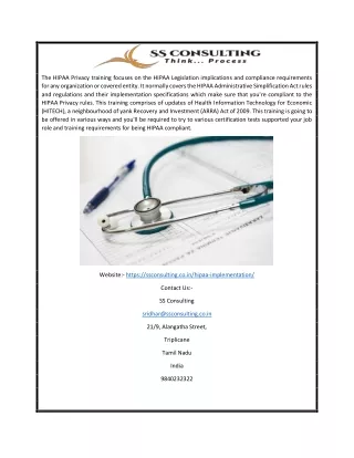 the hipaa privacy training focuses on the hipaa