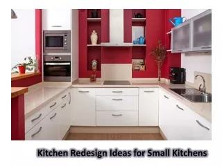 Kitchen Redesign Ideas for Small Kitchens