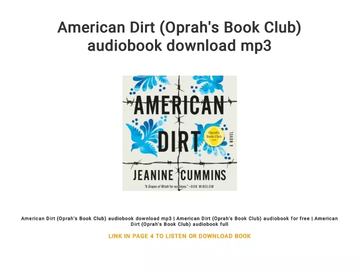 american dirt oprah s book club american dirt