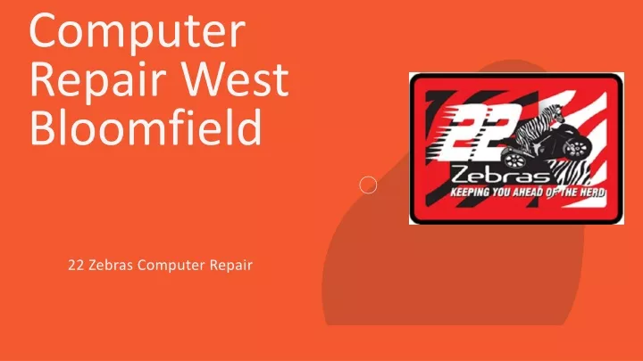 computer repair west bloomfield