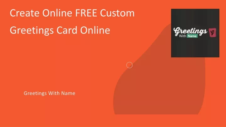 create online free custom greetings card online