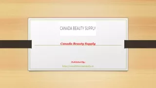 Canada Beauty Supply