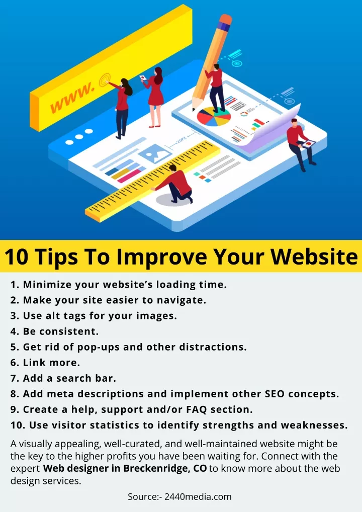 10 tips to improve your website