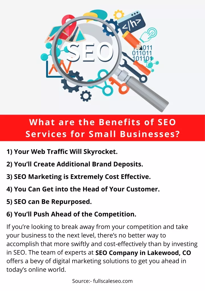 what are the benefits of seo services for small