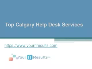 top calgary help desk services