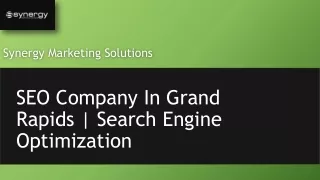 SEO Company In Grand Rapids | Search Engine Optimization