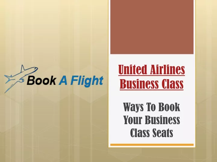 united airlines business class