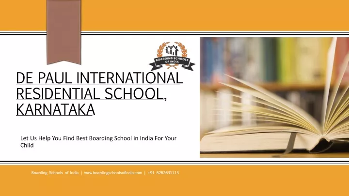 de paul international residential school karnataka