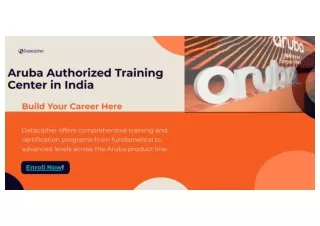 Aruba Training & Certification - Datacipher