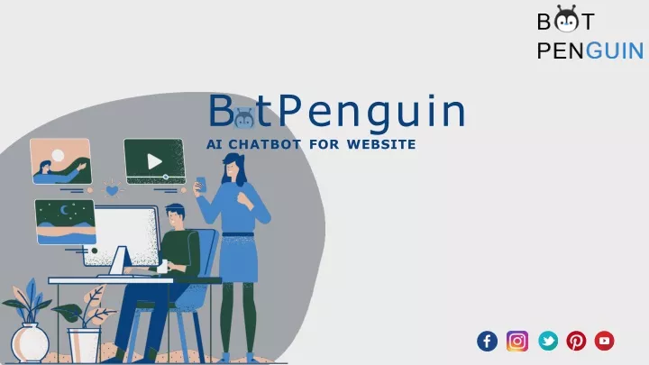 b t p e n g u in ai chatbot for website