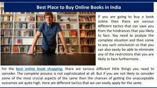 The Best Online Book Shopping Tactics