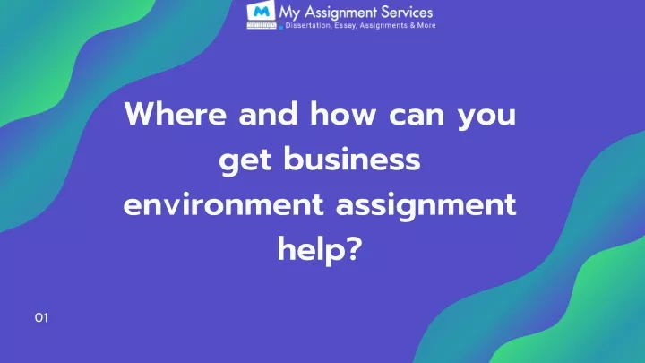 where and how can you get business environment