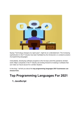saying technology changes at a rapid pace might
