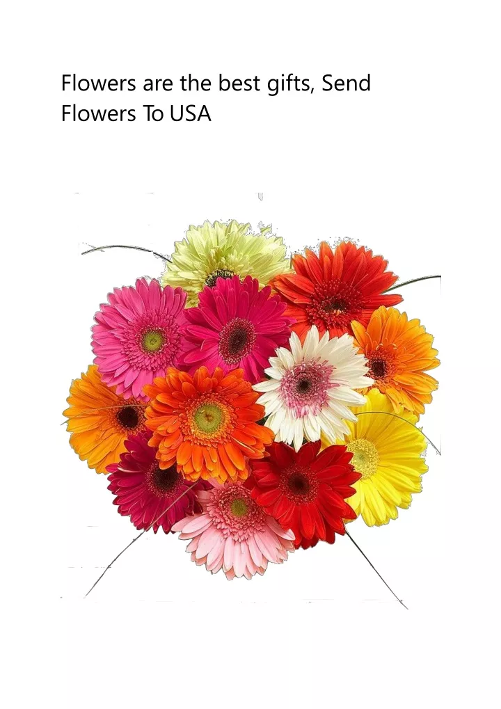 flowers are the best gifts send flowers to usa