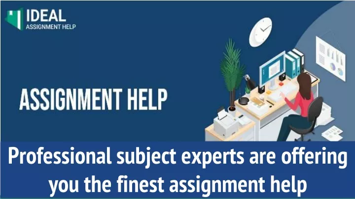 professional subject experts are offering