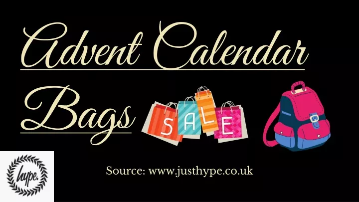 advent calendar bags