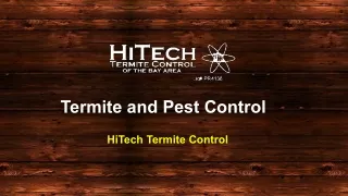 Termite and Pest Control