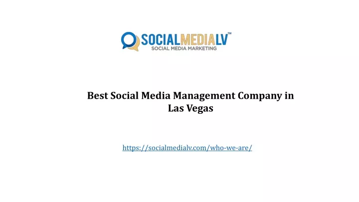 best social media management company in las vegas