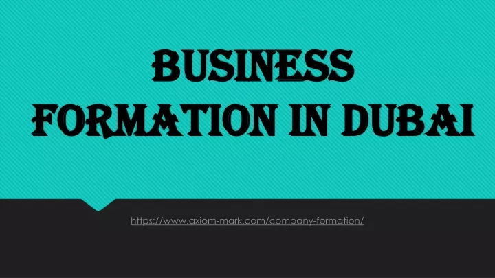 business formation in dubai