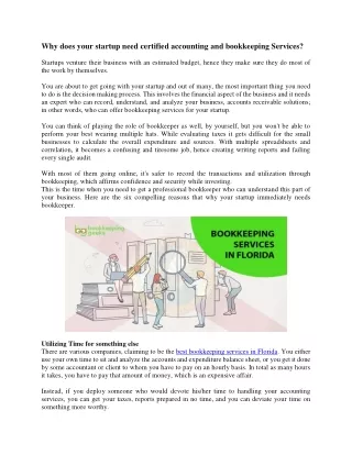 Contact Us for Certified Accounting and Bookkeeping Services